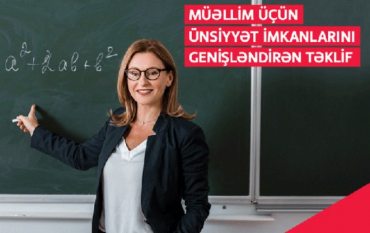 “Bakcell”dən müəllimlər üçün xüsusi tarif