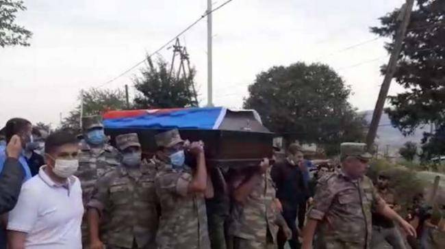 Şəhid Elşad Məmmədov torpağa tapşırıldı -