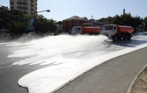 Bakıda 552 küçə dezinfeksiya edildi - Xəbər şəkili