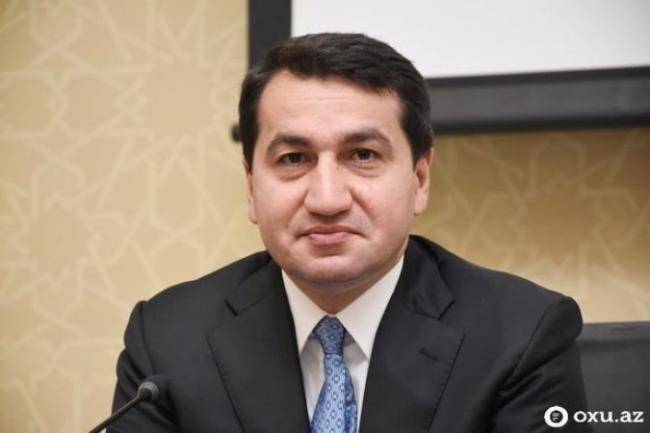 Hikmət Hacıyev erməni əsilli Azərbaycan vətəndaşı barədə paylaşım etdi - 