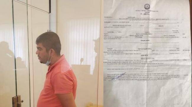 Bakıda yol polisini söyən sürücü həbs edildi -