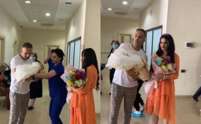 Azər doğulan qızı ilə ilk görüntülərini paylaşdı