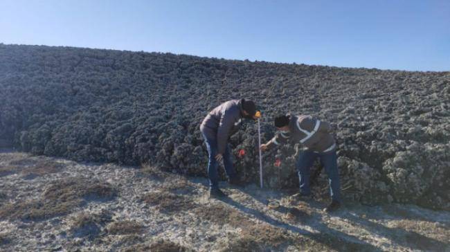 Nazirlik püskürən vulkanın görüntülərini yaydı - FOTOLAR