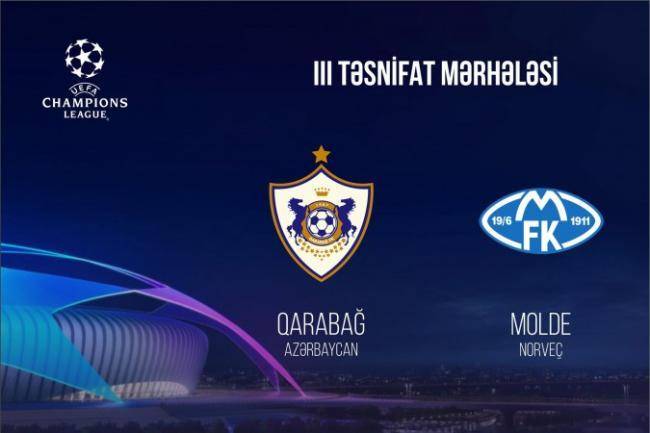 "Qarabağ" - "Molde" oyunu bu ölkədə keçiriləcək -