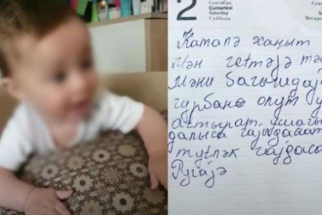 Narkotik aludəçisi olan ana körpəsini sığınacağa atdı -