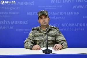 Müdafiə Nazirliyi cəbhədəki son vəziyyəti açıqladı: