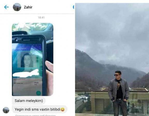 Qıza mesaj yazan polis haqqında qərar verildi