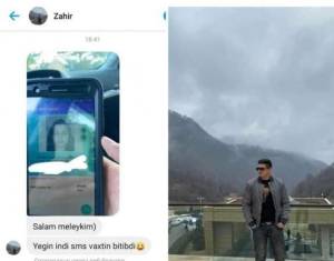 Qıza mesaj yazan polis haqqında qərar verildi Xəbər şəkili