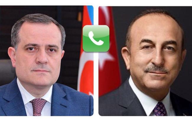 Ceyhun Bayramovun &Ccedil;avuşoğlu ilə telefon danışığı oldu