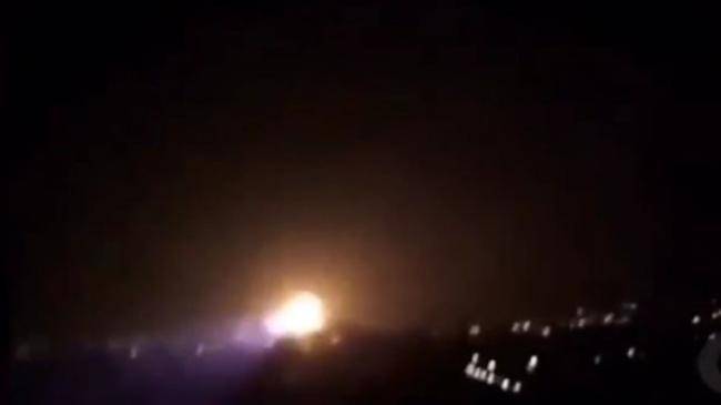 Gəncənin düşmən tərəfindən vurulma anı -