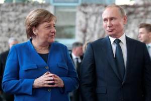 Putinlə Merkel Qarabağı m&uuml;zakirə etdi Xəbər şəkili