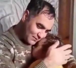 Əsgər atası üçün darıxan uşaq GÖRÜN NƏ ETDİ-