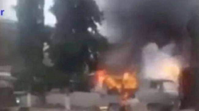 Ermənilər ordumuzun hücumundan sonrakı görüntüləri yaydı -