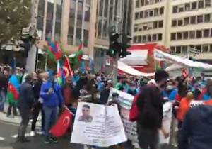 Almaniyada ordumuza dəstək yürüşü keçirildi - Xəbər şəkili