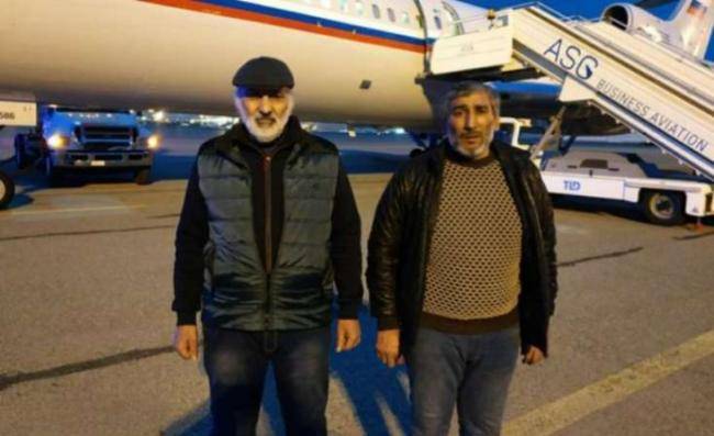 Şahbaz Quliyev və Dilqəm Əsgərov Vətənə gətirildi