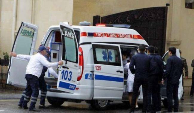 Yevlaxda velosipedçini avtomobil vurub