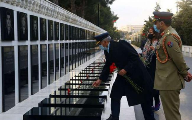 Pakistanın Hərbi Hava Q&uuml;vvələri komandanı Bakıda