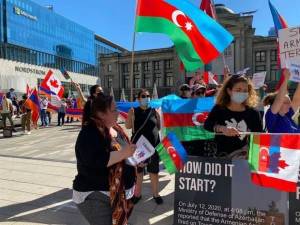 Kanadada ermənilərin təxribat istəyi ürəyində qaldı -