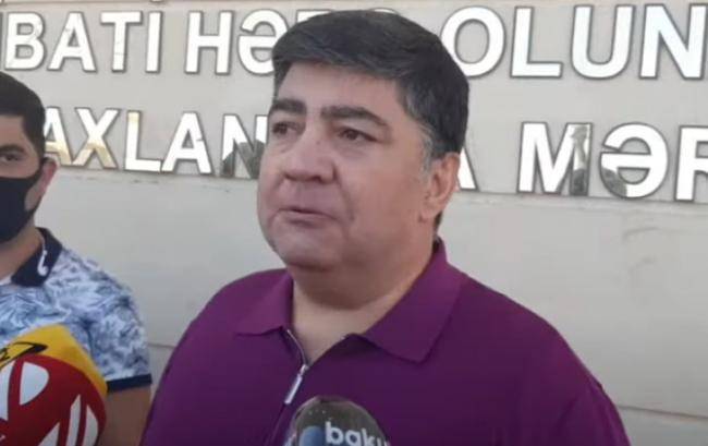 Ramiz Mehdiyevin kürəkəni ağlayıb üzr istədi -