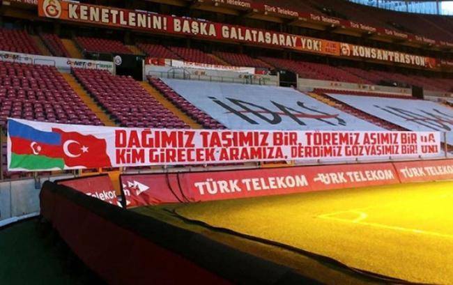 “Qalatasaray” Azərbaycana bu sözlərlə dəstək oldu -