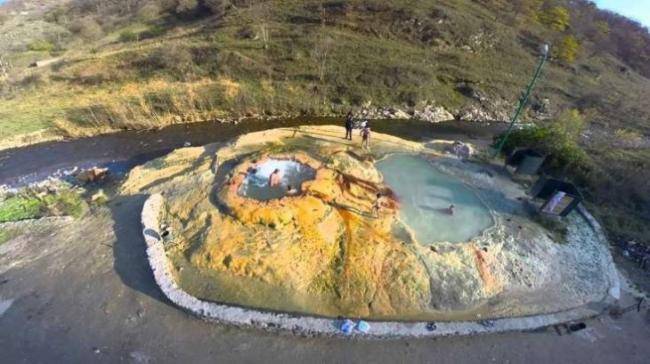 Kəlbəcərin İstisuyunun yeni görüntüləri -