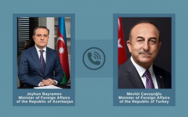 Ceyhun Bayramov &Ccedil;avuşoğlu ilə telefonla danışıb