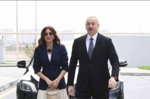 Prezident və birinci xanım  Xəbər şəkili