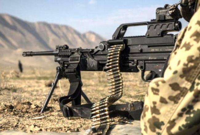 İriçaplı pulemyotlar işə düşdü -