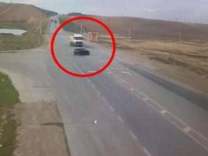 M&uuml;şfiq yolunda polisin &ouml;ld&uuml;y&uuml; qəzanın g&ouml;r&uuml;nt&uuml;s&uuml; - Xəbər şəkili
