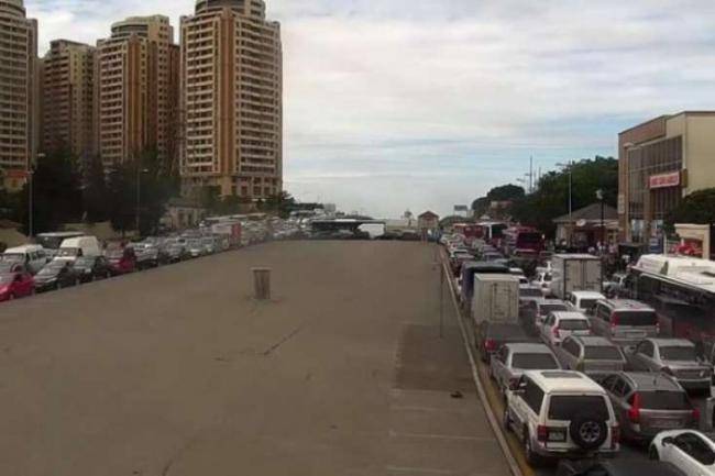 "Şamaxinka"da qəza tıxaca səbəb oldu -