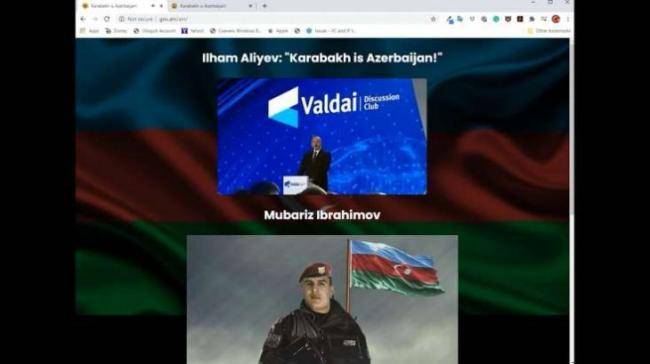 Azərbaycanlı xakerlər Paşinyanın saytını dağıtdılar -