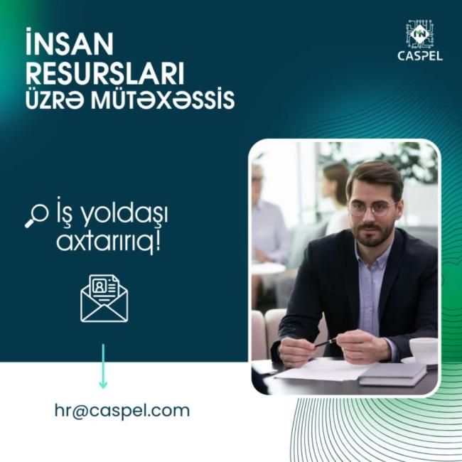 İnsan Resursları üzrə mütəxəssis vakansiyası Xəbər şəkili