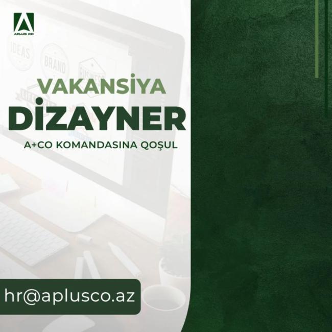 “Dizayner” vəzifəsi üzrə vakansiya Xəbər şəkili