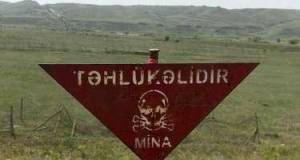 Ötən həftə aşkarlanmış minaların sayı açıqlandı Xəbər şəkili