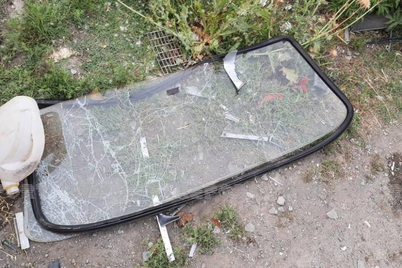 Beyləqanda iki avtomobil toqquşub, xəsarət alanlar var