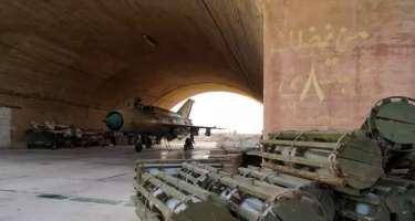 Hümsda hərbi hava limanı ələ keçirildi - FOTO