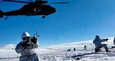 Azərbaycan hərbçiləri təlimlər çərçivəsində tapşırıqlar icra etdilər