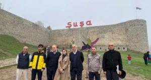 Çili senatorları Şuşa və Xankəndi şəhərlərində olublar Xəbər şəkili