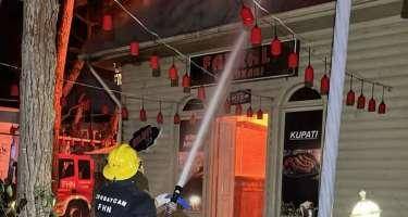 Xırdalanda günclü yanğın baş verdi - VİDEO