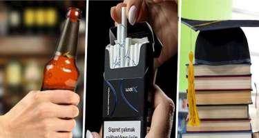Azərbaycanda nəyə çox pul xərclənir:İçkiyə, siqaretə, yoxsa təhsilə?