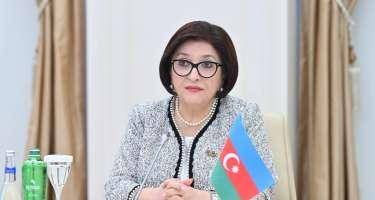 Sahibə Qafarova Pakistan Senatının sədri ilə görüşdü