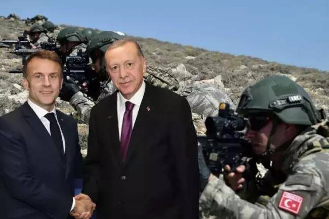 Prezident Ərdoğan bəyan etdi! Təklif Makrondan gəlib: "Əsgəri qüvvə göndərə bilərsinizmi?"