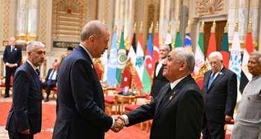 Əli Əsədov Qahirədə Ərdoğan ilə görüşdü - FOTO