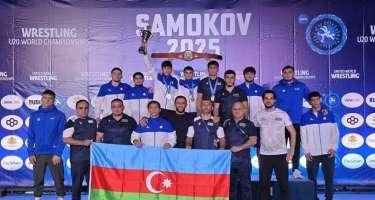 Azərbaycan güləş millisi dünya üçüncüsü olub