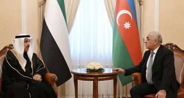 Əli Əsədov Saqr Qobaşla görüşdü