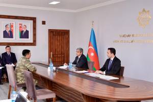 Anar Əliyev Naxçıvanda vətəndaş qəbulu keçirib Xəbər şəkili