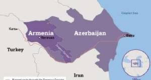 Qafqazın xəritəsi yenidən cızılır - ABŞ nəşri Xəbər şəkili