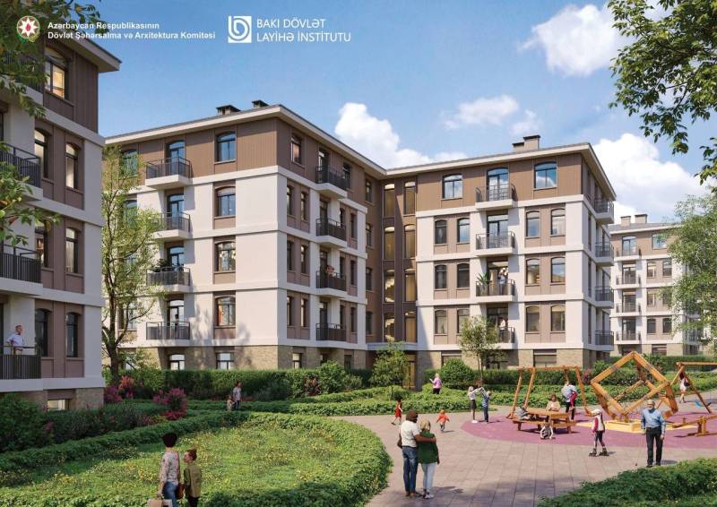 Cəbrayıl şəhərinin 2-ci və 3-cü yaşayış kompleksləri belə olacaq (FOTO)