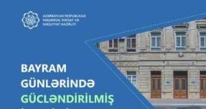 RİNN bayram günlərində gücləndirilmiş iş rejimində fəaliyyət göstərəcək Xəbər şəkili