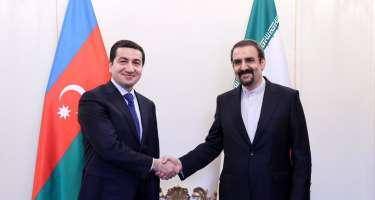 Hikmət Hacıyev İrana getdi - FOTO